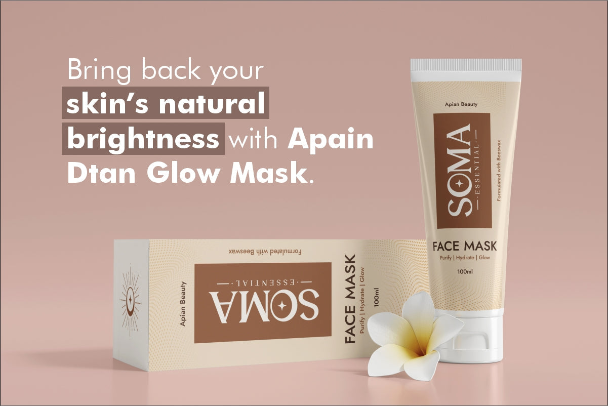 Bring Back Your Skin’s Natural Brightness with Apian D-Tan Glow Mask