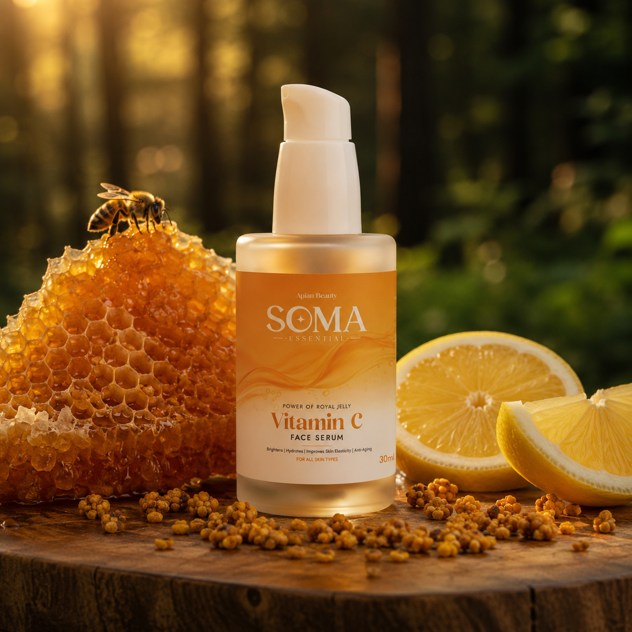 Anti-Aging Skincare — Royal Jelly & Collagen Boosters | Soma