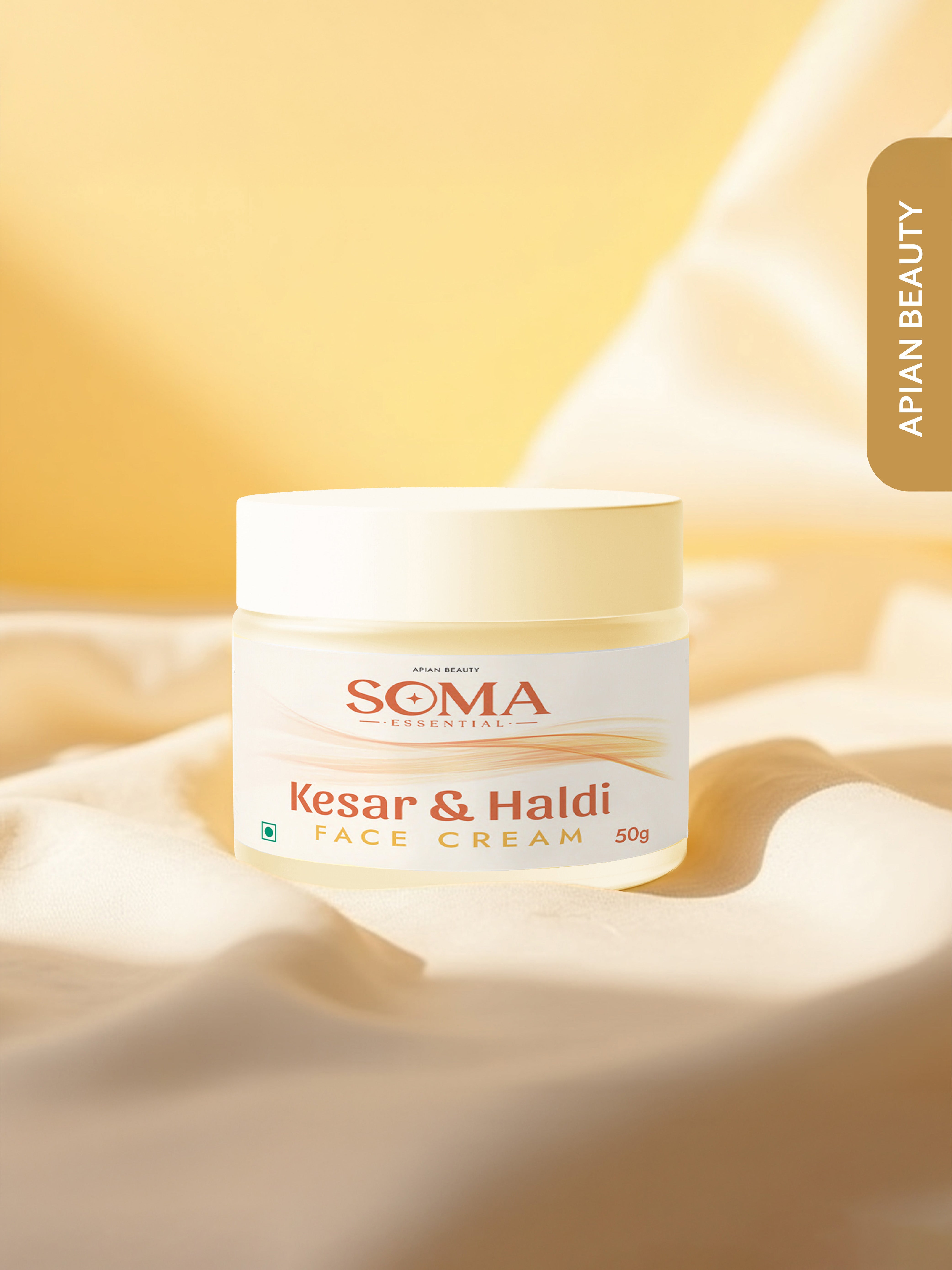 Barrier Protection Day Cream With Beeswax, Haldi And Kesar