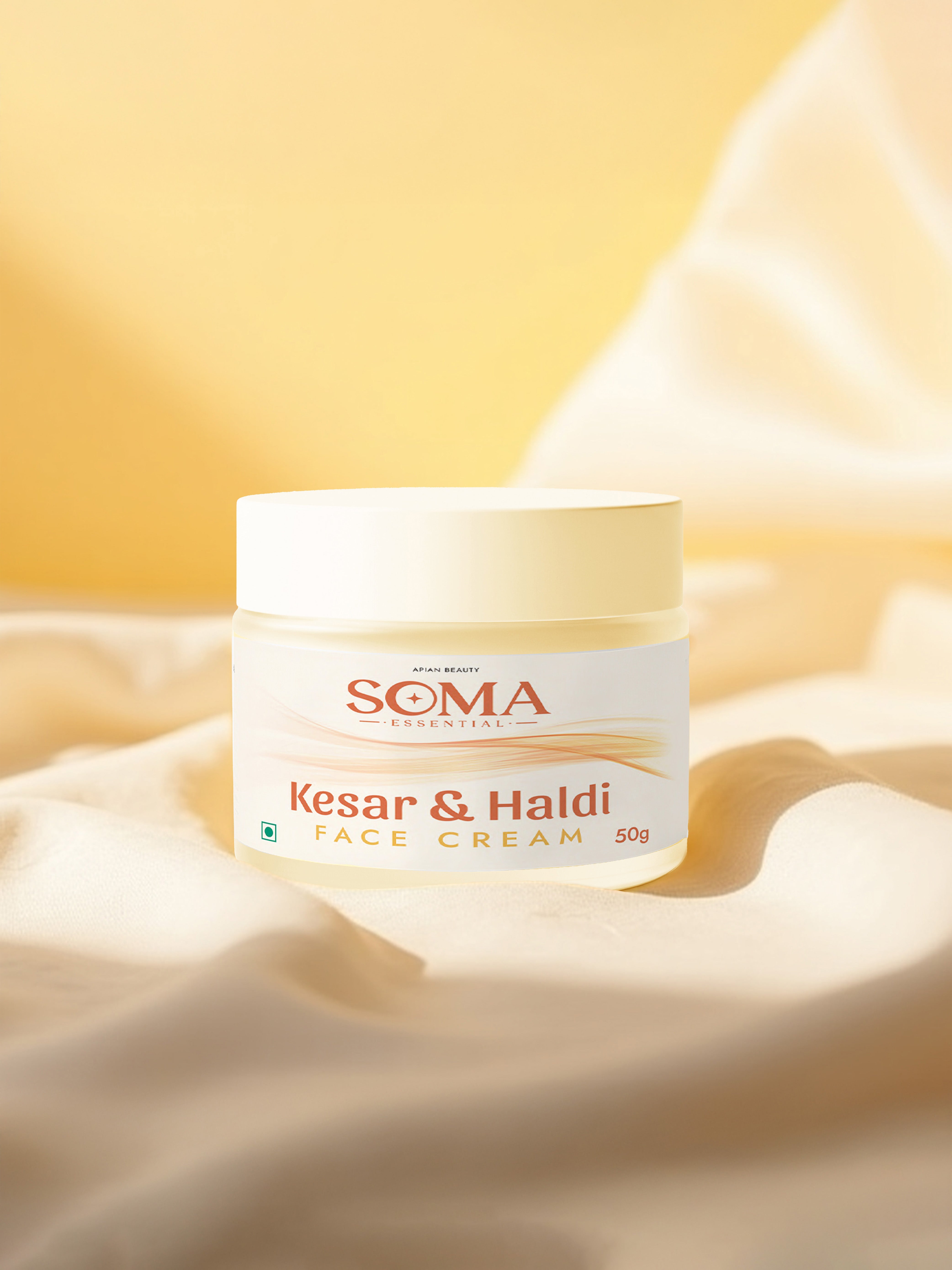 Barrier Protection Day Cream With Beeswax, Haldi And Kesar