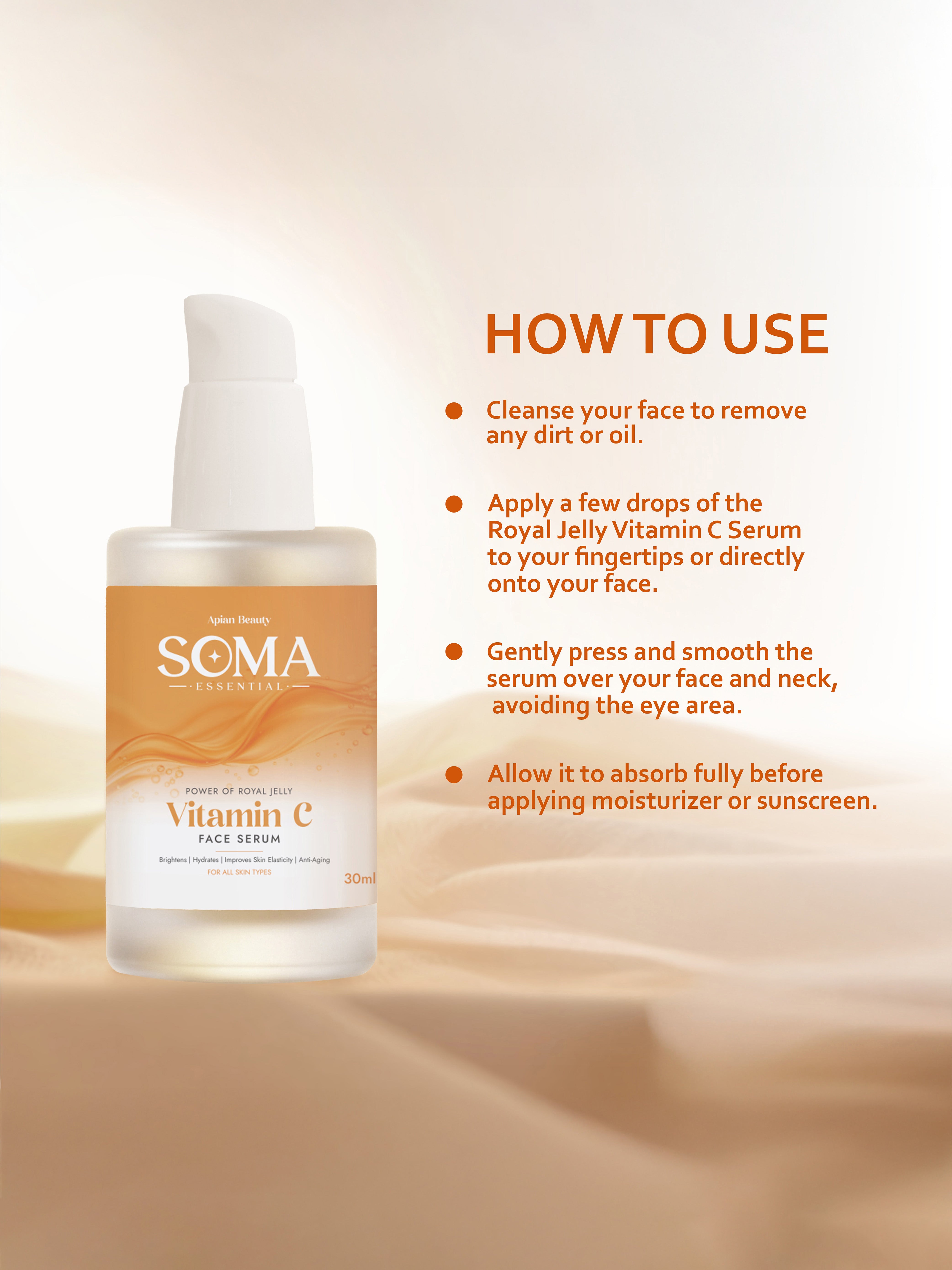 D-Tan Mask +  Royal Jelly Vitamin C Serum + Day cream For Weekly Glow