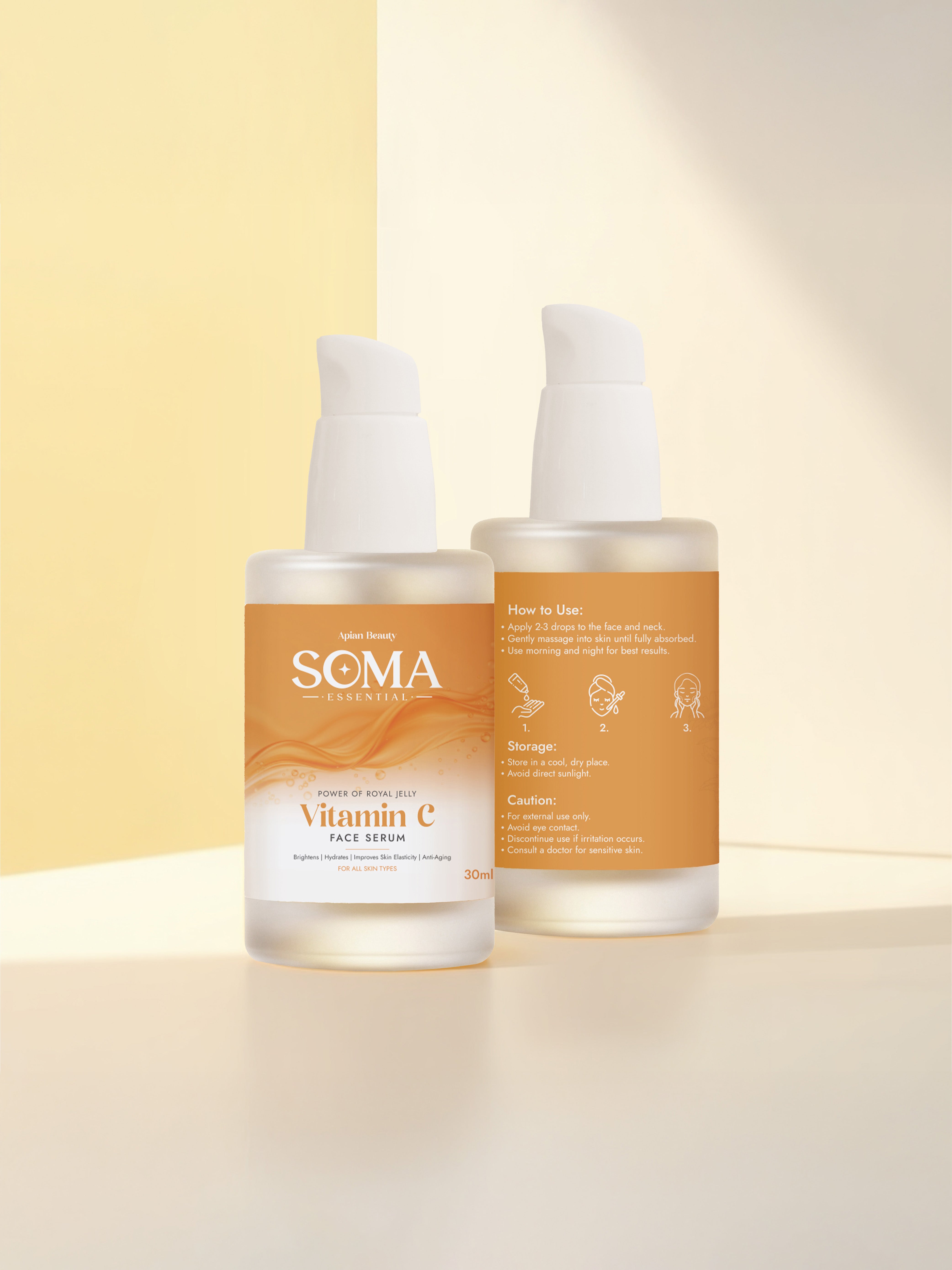 Royal Jelly Vitamin C Serum, 2 % Niacinamide